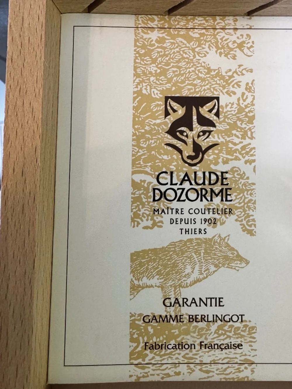 Claude Dozorme this claude